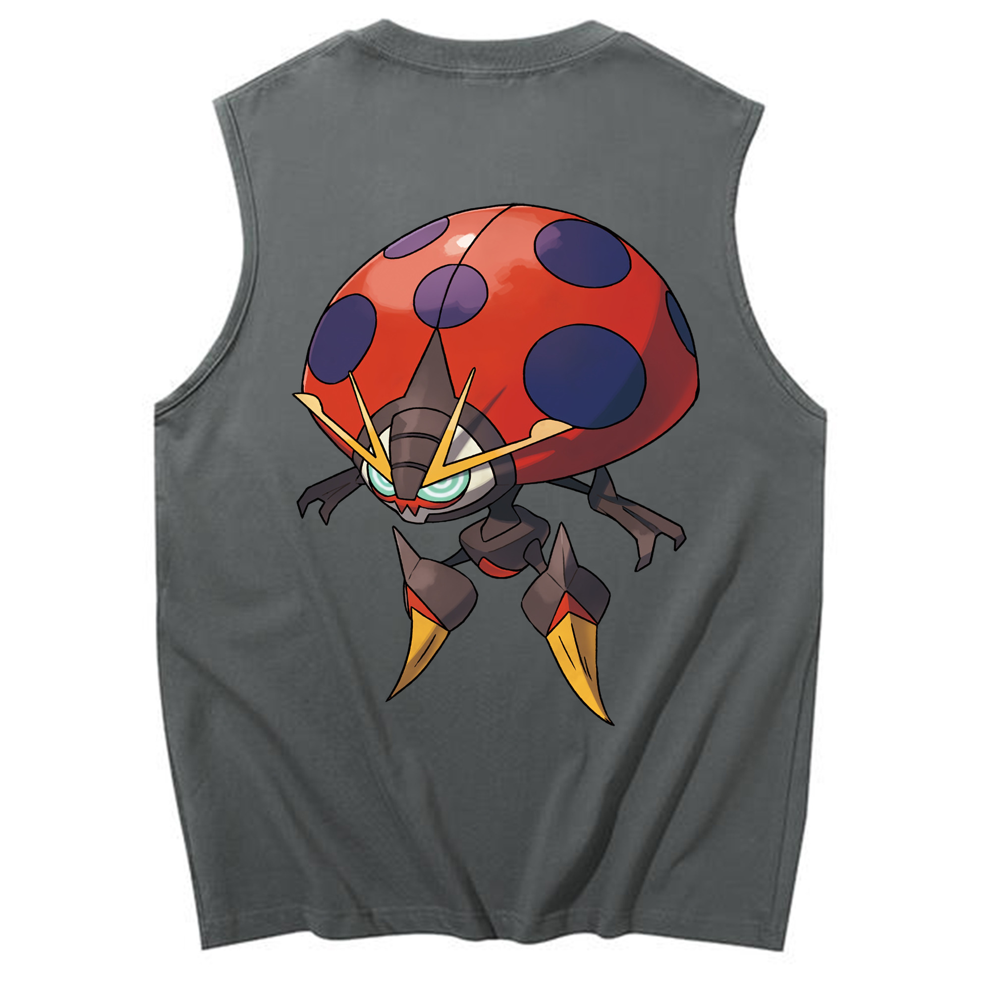 （画像用） ポケットモンスター Pokémon コットン100％タンクトップ（背面プリント）
